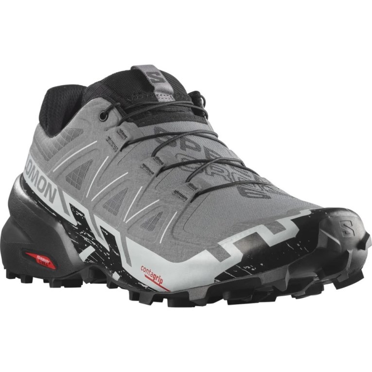 Sapatilhas Trail Running Salomon Speedcross 6 Wide Masculino Cinzentas | PT N91280